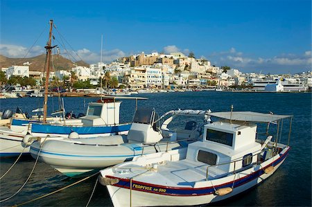 Chora (Hora), Naxos, Kykladen, griechische Inseln, Ägäis, Griechenland, Europa Stockbilder - Lizenzpflichtiges, Bildnummer: 841-05847540