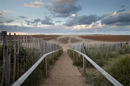 simsearch:841-05959794,k - Les étapes de Holkham Gap à la baie de Holkham, Norfolk, Angleterre, Royaume-Uni, Europe Photographie de stock - Rights-Managed, Code: 841-05847619