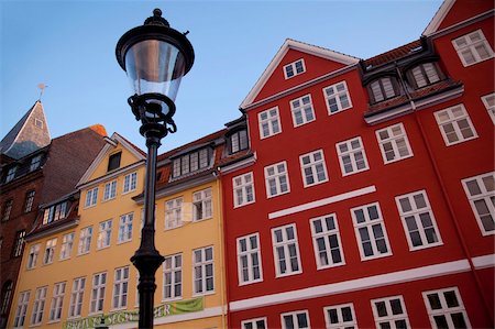 simsearch:841-06446998,k - Colourful architecture, Nyhavn, Copenhagen, Denmark, Scandinavia, Europe Foto de stock - Con derechos protegidos, Código: 841-05848187