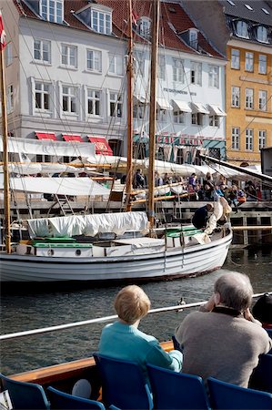 Nyhavn, Copenhagen, Denmark, Scandinavia, Europe Foto de stock - Con derechos protegidos, Código: 841-05848212