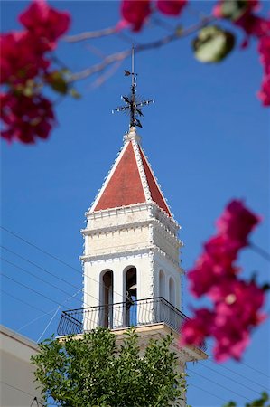 Village church belltower near Vanato, Zakynthos, Ionian Islands, Greek Islands, Greece, Europe Stock Photo - Rights-Managed, Code: 841-05848308