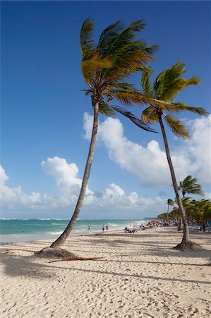 Bavaro Beach, Punta Cana, Dominican Republic, West Indies, Caribbean, Central America Stock Photo - Rights-Managed, Code: 841-05848355