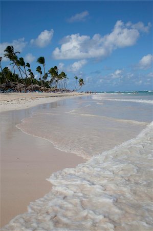 Plage de Bávaro, Punta Cana, République dominicaine, Antilles, Caraïbes, Amérique centrale Photographie de stock - Rights-Managed, Code: 841-05848369