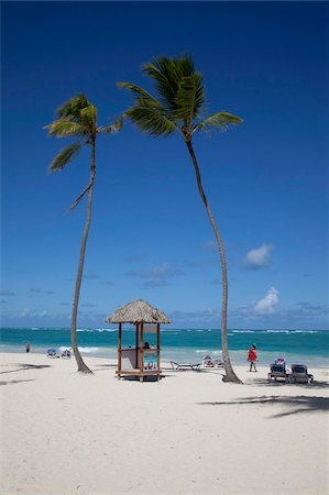 république dominicaine - Plage de Bávaro, Punta Cana, République dominicaine, Antilles, Caraïbes, Amérique centrale Photographie de stock - Rights-Managed, Code: 841-05848379