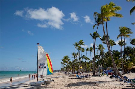 punta cana - Bavaro Beach, Punta Cana, Dominican Republic, West Indies, Caribbean, Central America Stock Photo - Rights-Managed, Code: 841-05848388