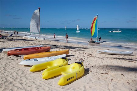 Bavaro Beach, Punta Cana, Dominican Republic, West Indies, Caribbean, Central America Foto de stock - Con derechos protegidos, Código: 841-05848391