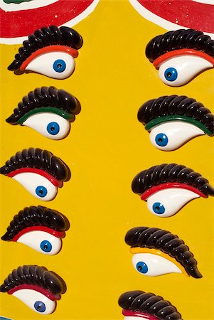 Maltesische Augen des Osiris Kühlschrank-Magnete, Malta, Mittelmeer, Europa Stockbilder - Lizenzpflichtiges, Bildnummer: 841-05848573
