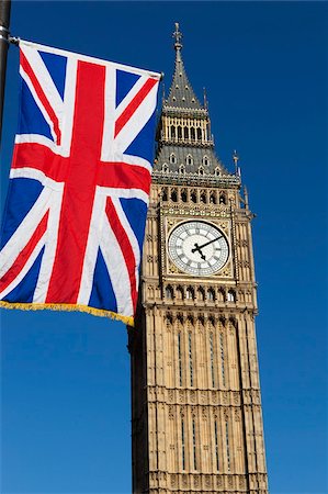 europe flag - Big Ben avec le drapeau de l'Union, Westminster, patrimoine mondial de l'UNESCO, Londres, Royaume-Uni, Europe Photographie de stock - Rights-Managed, Code: 841-05848711