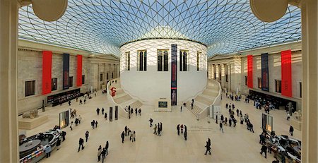 The Great Court of the British Museum, Bloomsbury, London, England, United Kingdom, Europe Foto de stock - Con derechos protegidos, Código: 841-05848775