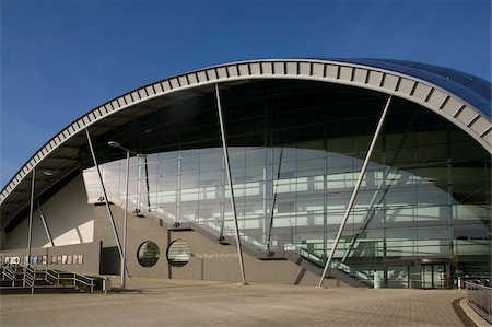 The Sage Auditorium, Gateshead, Tyne and Wear, England, United Kingdom, Europe Stock Photo - Rights-Managed, Code: 841-05959702