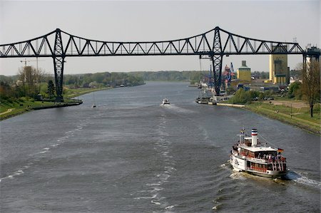 ships bridge - River cruise ship near Rensburg, Kiel Canal, Schleswig-Holstein, Germany, Europe Stock Photo - Rights-Managed, Code: 841-05960220