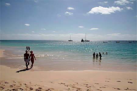 santa maria - Santa Maria, Island Sal, Cape Verde, Atlantic Ocean, Africa Foto de stock - Con derechos protegidos, Código: 841-05960232