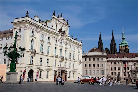 prager schloss - Prager Burg, Prag, Tschechische Republik, Europa Stockbilder - Lizenzpflichtiges, Bildnummer: 841-05960258