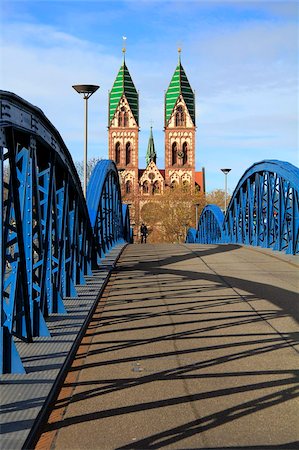 freiburg - Kirche Herz-Jesu, Freiburg, Baden-Württemberg, Deutschland, Europa Stockbilder - Lizenzpflichtiges, Bildnummer: 841-05960309