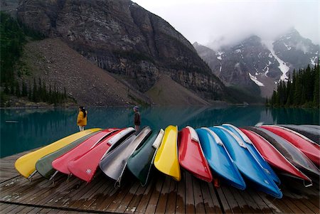 people walking in line side view - Moraine Lake, Valley of the Ten Peaks, Banff National Park, UNESCO World Heritage Site, Alberta, Rocky Mountains, Canada, North America Stock Photo - Rights-Managed, Code: 841-05960396