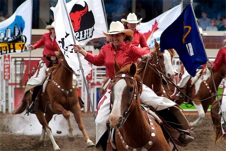 flag canada - Calgary Stampede, Stampede Park, Calgary, Alberta, Canada, North America Stock Photo - Rights-Managed, Code: 841-05960422