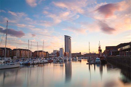 Swansea Marina, West Glamorgan, South Wales, Wales, United Kingdom, Europe Stock Photo - Rights-Managed, Code: 841-05960617