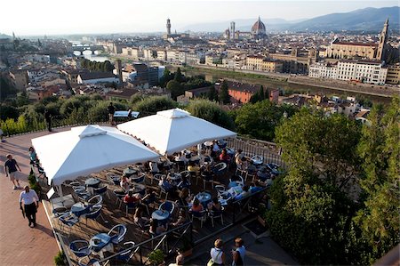 Florence from Piazza MIchelangelo, Florence, Tuscany, Italy, Europe Stock Photo - Rights-Managed, Code: 841-05960747