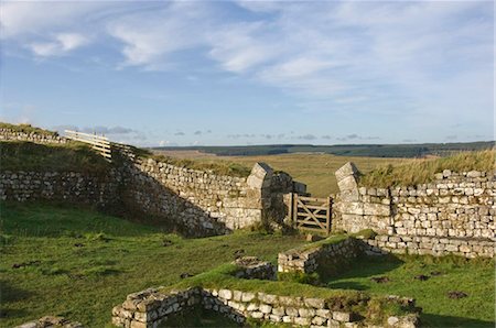 simsearch:841-02944394,k - Milecastle 37 looking west, Hadrians Wall, UNESCO World Heritage Site, Northumbria National Park, Northumberland, England, United Kingdom, Europe Foto de stock - Con derechos protegidos, Código: 841-05960811