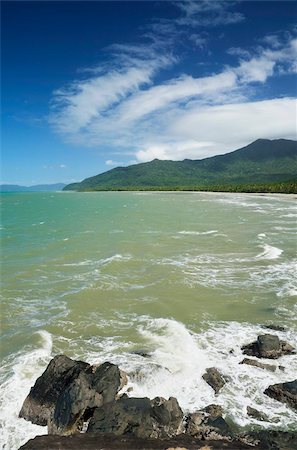 simsearch:841-03067702,k - Myall Beach, Daintree National Park, UNESCO World Heritage Site, Queensland, Australia, Pacific Foto de stock - Direito Controlado, Número: 841-05960846