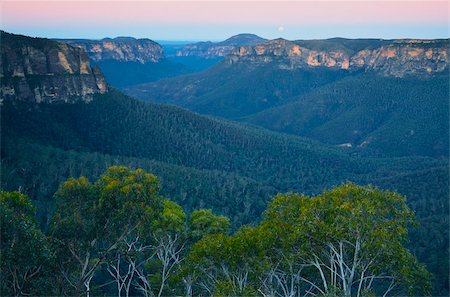 simsearch:841-05783603,k - Moonrise over the Grose Valley, Blue Mountains National Park, UNESCO World Heritage Site, New South Wales, Australia, Pacific Stock Photo - Rights-Managed, Code: 841-05960884