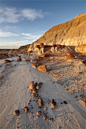 provinzpark - Badlands, Dinosaur Provincial Park, UNESCO World Heritage Site, Alberta, Canada, North America Foto de stock - Con derechos protegidos, Código: 841-05961195