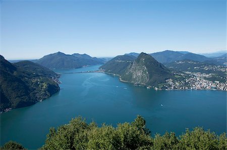 simsearch:841-06344529,k - Lake of Lugano, Lugano, Canton Tessin, Switzerland, Europe Foto de stock - Con derechos protegidos, Código: 841-05961491