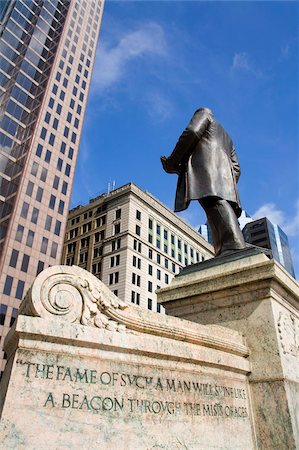 simsearch:841-05962720,k - William McKinley Monument outside the Ohio Statehouse, Columbus, Ohio, United States of America, North America Foto de stock - Con derechos protegidos, Código: 841-05961561