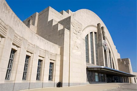 Cincinnati Museum Center at Union Terminal, Cincinnati, Ohio, United States of America, North America Foto de stock - Con derechos protegidos, Código: 841-05961562