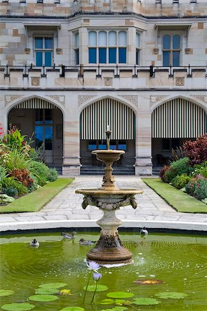 royal botanic gardens - Government House in the Royal Botanic Gardens, Sydney, New South Wales, Australia, Pacific Foto de stock - Con derechos protegidos, Código: 841-05961584