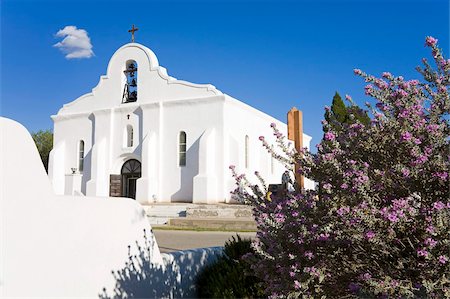 San Elizario Mission, El Paso, Texas, United States of America, North America Foto de stock - Con derechos protegidos, Código: 841-05961656
