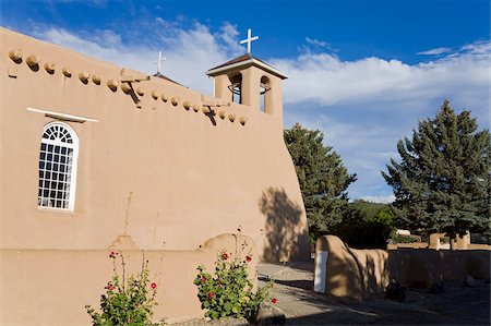 St. Francis de Asis Church in Ranchos de Taos, Taos, New Mexico, United States of America, North America Stock Photo - Rights-Managed, Code: 841-05961674