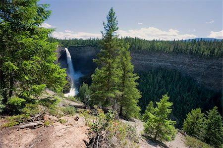 Helmcken Falls, Wells Grey Provincial Park, British Columbia, Canada, North America Stock Photo - Rights-Managed, Code: 841-05961782