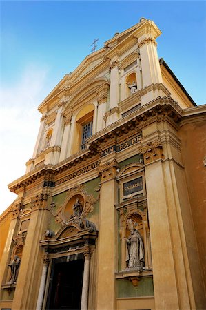 simsearch:862-06541485,k - St. Reparate Cathedral, Place Rosseti, Old Town, Nice, Alpes Maritimes, Provence, Cote d'Azur, French Riviera, France, Europe Foto de stock - Con derechos protegidos, Código: 841-05961901