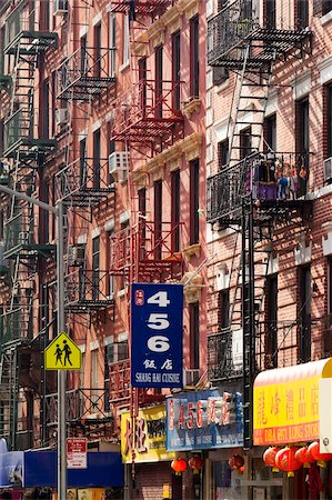 Scène de rue à China Town, Manhattan, New York City, New York, États-Unis d'Amérique, l'Amérique du Nord Photographie de stock - Rights-Managed, Code: 841-05961950