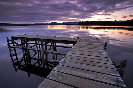 simsearch:841-07913777,k - Lake Mahinapua at dawn, West Coast, South Island, New Zealand, Pacific Stock Photo - Rights-Managed, Code: 841-05962169