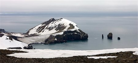 south shetland islands - Falaises volcaniques et des éperons à l'île de la déception, les îles Shetland du Sud, péninsule Antarctique, l'Antarctique, les régions polaires Photographie de stock - Rights-Managed, Code: 841-05962371