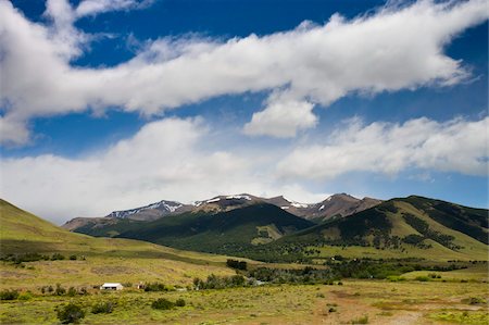 el calafate - Patagonian countryside, El Calafate, Patagonia, Argentina, South America Foto de stock - Con derechos protegidos, Código: 841-05962387