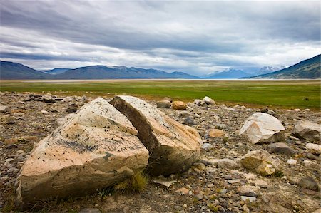 el calafate - Rocky plains of Patagonia near El Calafate, Patagonia, Argentina, South America Stock Photo - Rights-Managed, Code: 841-05962399