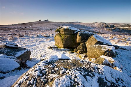 simsearch:841-05962440,k - Haytor vu de Holwell Tor, Parc National de Dartmoor, Devon, Angleterre, Royaume-Uni, Europe Photographie de stock - Rights-Managed, Code: 841-05962442