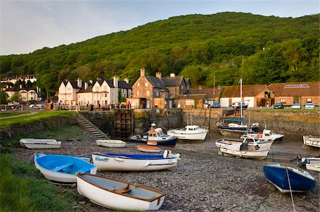 simsearch:841-05846434,k - Low tide at Porlock Weir in Exmoor National Park, Somerset, England, United Kingdom, Europe Foto de stock - Con derechos protegidos, Código: 841-05962579