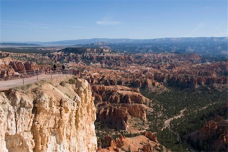 Tourist viewpoint, Inspiration Point, Bryce Canyon National Park, Utah, United States of America, North America Foto de stock - Con derechos protegidos, Código: 841-05962815