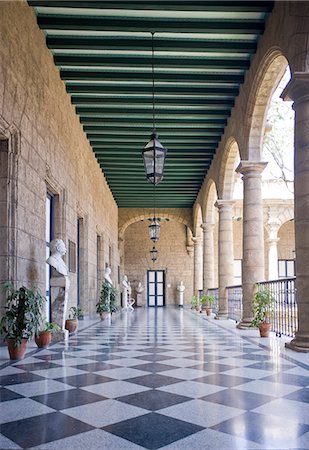 Palacio de los Capitanes Generales, Havana, Cuba, West Indies, Central America Stock Photo - Rights-Managed, Code: 841-06034020