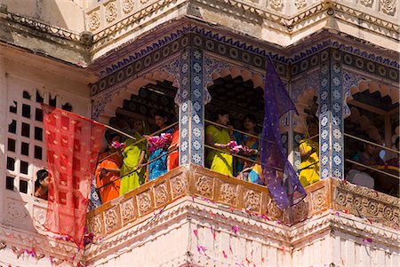 rajasthan - Filming at The City Palace, Udaipur, Rajasthan, India, Asia Foto de stock - Con derechos protegidos, Código: 841-06034022