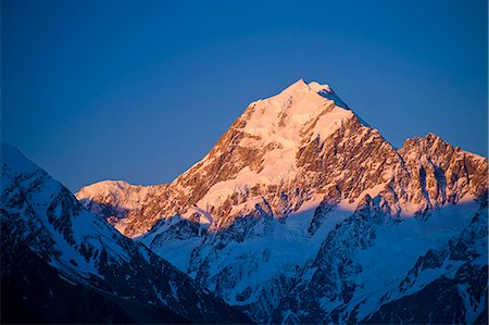 Aoraki Mount Cook National Park, UNESCO World Heritage Site, South Island, New Zealand, Pacific Stock Photo - Rights-Managed, Code: 841-06034077