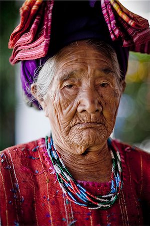 serious senior - Panajachel, Western Highlands, Guatemala, Central America Stock Photo - Rights-Managed, Code: 841-06034231