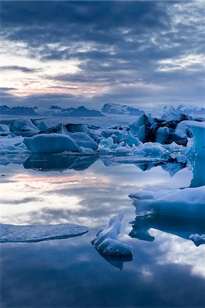 polar region - Jokulsarlon, South Iceland, Iceland, Polar Regions Stock Photo - Rights-Managed, Code: 841-06034247