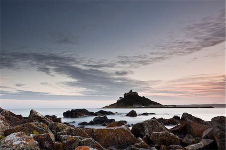 st michael's mount - St.Michael 's Mount, Marazion, Cornwall, England, Vereinigtes Königreich, Europa Stockbilder - Lizenzpflichtiges, Bildnummer: 841-06034392