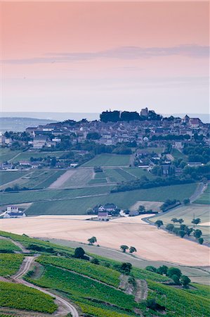 simsearch:841-06032817,k - Looking across the vineyards surrounding the village of Sancerre, Cher, Loire Valley, Centre, France, Europe Stock Photo - Rights-Managed, Code: 841-06034417
