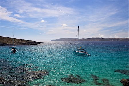 Blue Lagoon, Comino Island, Malta, Mediterranean, Europe Stock Photo - Rights-Managed, Code: 841-06034492